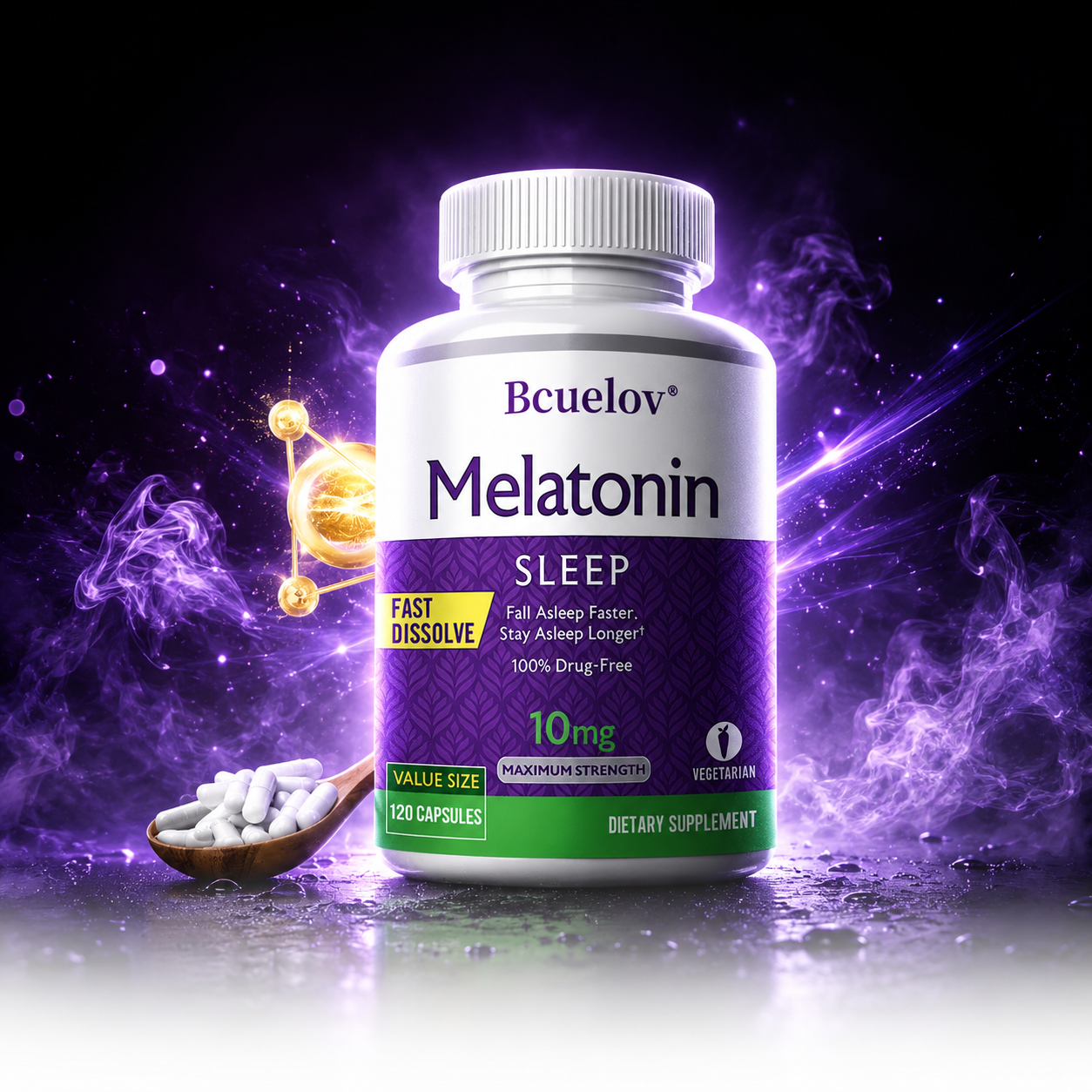 Melatonina 10 mg.